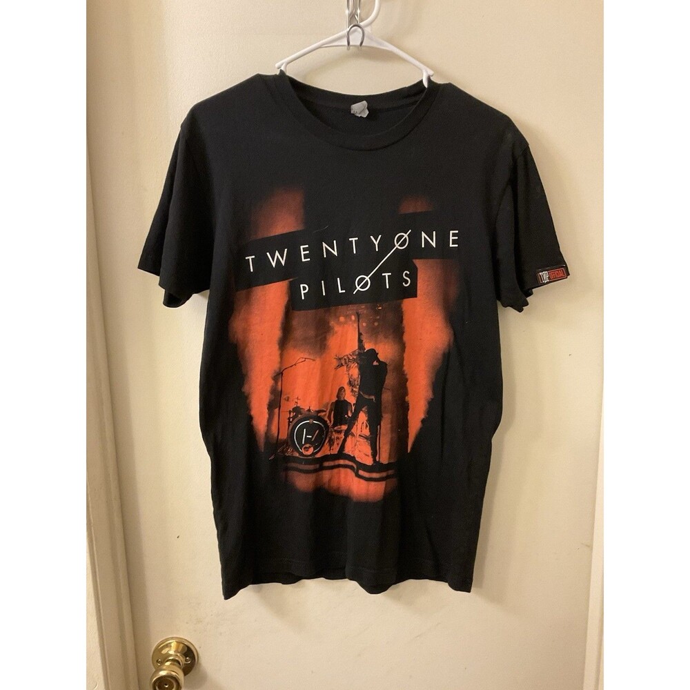 Twenty One 21 Pilots Concert Tour Emotional Roadshow 2017 T-Shirt S Black